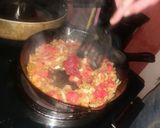 A picture of step 4 of Tilapia Creole.