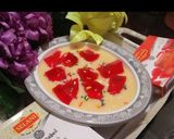 A picture of step 3 of Rainbow Custard😃😃.