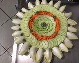 Une image de l'étape 8 de Salade d'endives au carottes, concombre et fleurs de thym.