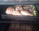 Foto del paso 2 de la receta: Pollo al horno con costillas y arroz