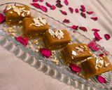 A picture of step 13 of Almond layer besan barfi.