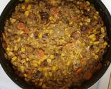 A picture of step 5 of Fiesta Shepard's Pie.