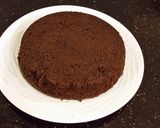A picture of step 10 of Chocolate Pumpkin Layer Cake.