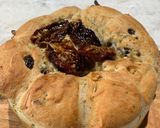 A picture of step 4 of Sun-dried tomato bread.