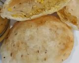 A picture of step 4 of Daal kachori with Tarkari.