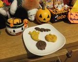A picture of step 6 of Kabocha Squash Cookies for Halloween.