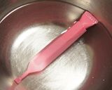 A picture of step 2 of Sakura Petals for Doll Festival Cakes.