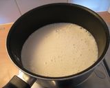 A picture of step 1 of Macrobiotic Homemade Tofu Made with Homemade Soy Milk.