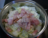 A picture of step 2 of Super Simple Chinese Cabbage and Ginger Soup.