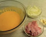 A picture of step 1 of Happy Pasta Carbonara.