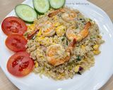 Foto langkah ke 5 dari resep Nasi Goreng Udang.