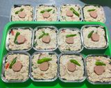 Foto langkah ke 4 dari resep Pepes Tahu Jamur Tiram Cup.