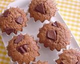 A picture of step 5 of Chocolate Chunk Muffins.