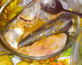 Foto del paso 2 de la receta: Caldo de pescado con berros y verduras