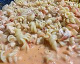 Foto del paso 3 de la receta: Fideos con tomate y pollo