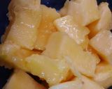 A picture of step 1 of Simple mango salsa.