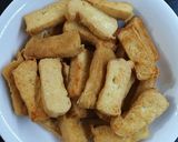 Hình bước làm 1 của món Bún gạo xào chay