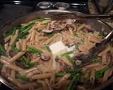A picture of step 4 of One pot asparagus mushroom pasta.