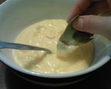 A picture of step 7 of Authentic ! Artichokes with Hollandaise Sauce.