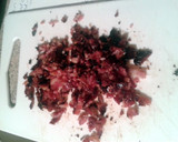 A picture of step 15 of Fudgy Chocolate Cake with Salted Caramel & Maple Bacon.