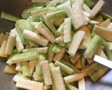 A picture of step 3 of Jhinge Posto / Ridge Gourd in Poppy Mustard Sauce.