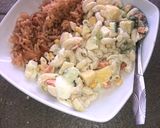 A picture of step 5 of Macaroni Salad🥗.