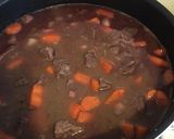 Hình bước làm 13 của món Bœuf Bourguignon (Bò hầm rau củ)