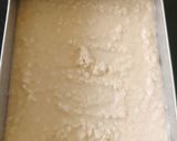 A picture of step 2 of Semolina coconut cake.