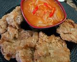 Foto langkah ke 9 dari resep Kulit Ayam Crispy Siram Saus.