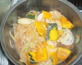 A picture of step 3 of Rich & Sweet Stewed Kabocha.
