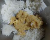 A picture of step 1 of Mava cake.