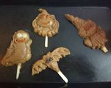 A picture of step 6 of Happy haunters biscuit cookies.
