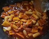 Foto langkah ke 9 dari resep Tteokbokki mozzaa.