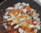 Foto del paso 3 de la receta: Pasta de lentejas rojas con salsa de tomate y cerdo 🍅