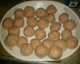 A picture of step 2 of Mozzarella Stuffed Turkey Meatballs.