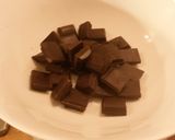 A picture of step 1 of Robin's Rich, Fluffy Chocolate Mousse.