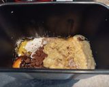 Foto del paso 13 de la receta: Bizcocho de plátanos y chocolate sin gluten en Amasadora