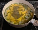A picture of step 4 of Beef Clear Soup with Rutabaga (Swede).
