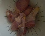 A picture of step 2 of Chicken with herbs and sour cream in oven bag.