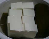 A picture of step 3 of Boiled Tofu for Hotpot.