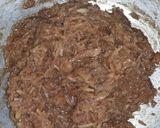 A picture of step 5 of Bukayo(sweetened coconut spread).