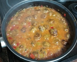 Foto del paso 10 de la receta: Albóndigas Pucheriles con papas fritas (garbanzos, verdura y carne)