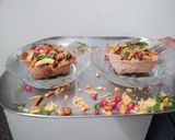 A picture of step 11 of Usad Chaat in Baked Katori.
