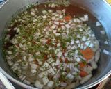 Foto del paso 1 de la receta Sopa-potaje de alubias