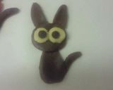 A picture of step 4 of [Ghibli] Kiki's Delivery Service Jiji Cookies.