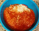 A picture of step 1 of Meatloaf.