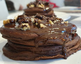 Foto del paso 4 de la receta: Pancakes de cacao avena y espelta