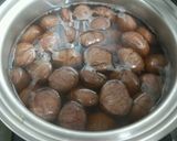 A picture of step 6 of Chestnuts Simmered in their Inner Skins without Baking Soda.