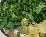 A picture of step 1 of Healthy Palak Amla juice for Glowing skin.