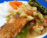 A picture of step 10 of Baked Fish and Breadcrumbs with Easy Sauce.